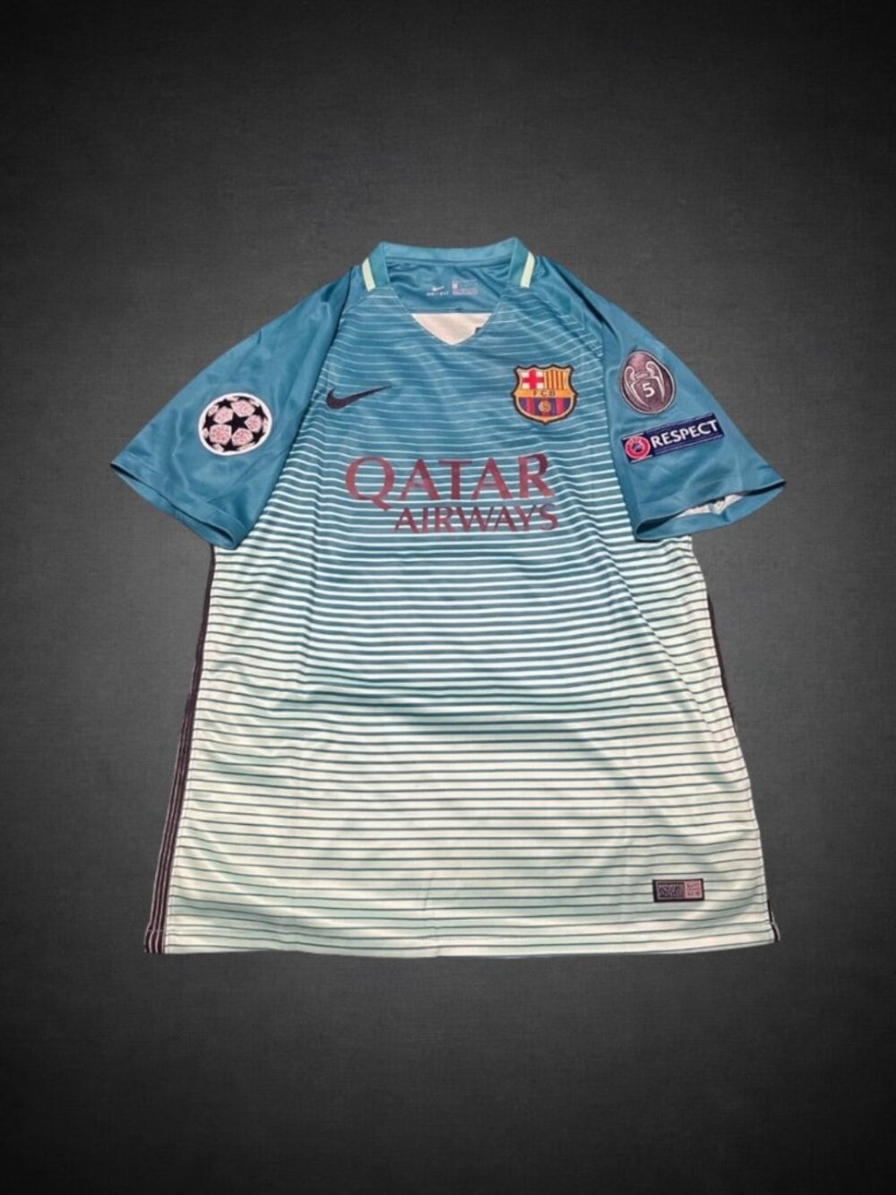 2016/17 Barcelona Third Kit. Lionel MESSI #10 soccer football jersey